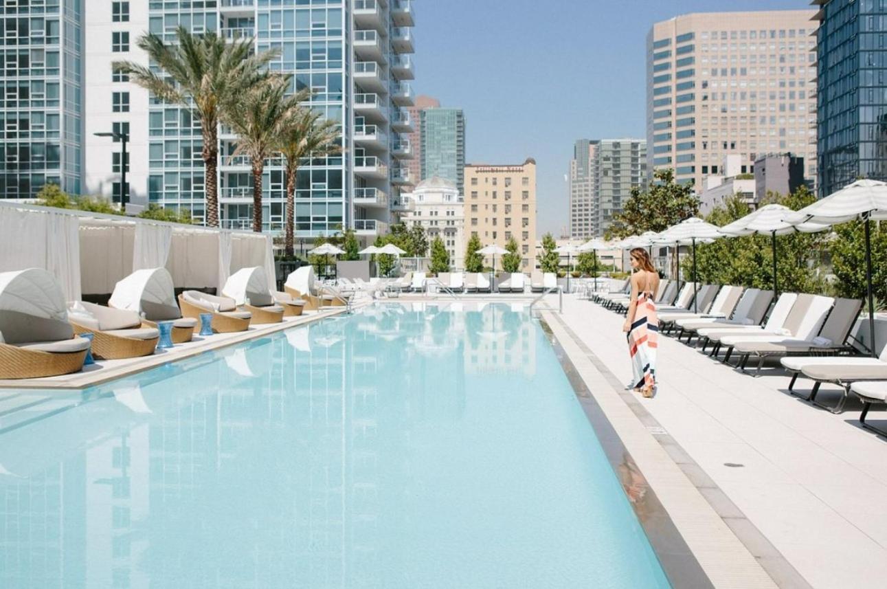 فندق Level Downtown La South Olive لوس أنجلوس المظهر الخارجي الصورة
